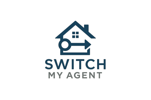 Logo for a company called Switch my Agent - a property company aimed at getting people to switch their estate agent